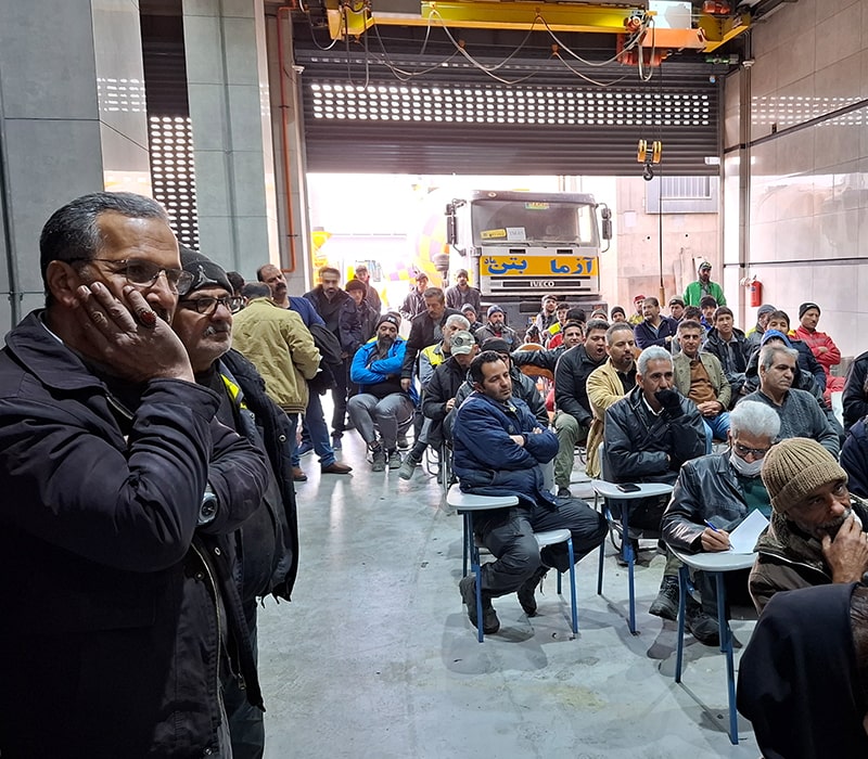 جلسه توجیهی رانندگان