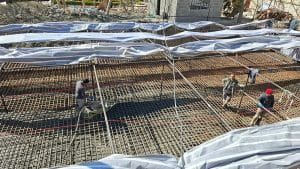 بتن ریزی فونداسیون 600 متری لواسان 1 300x169