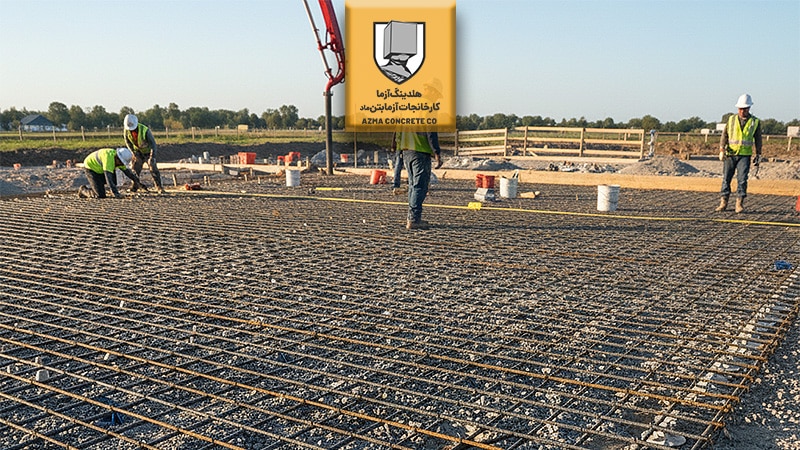 دال بتنی روی زمین