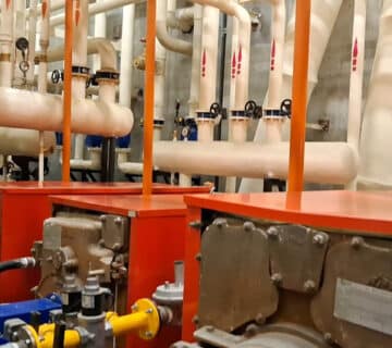 آب گرم در بتن‌