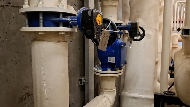 آب گرم در بتن‌